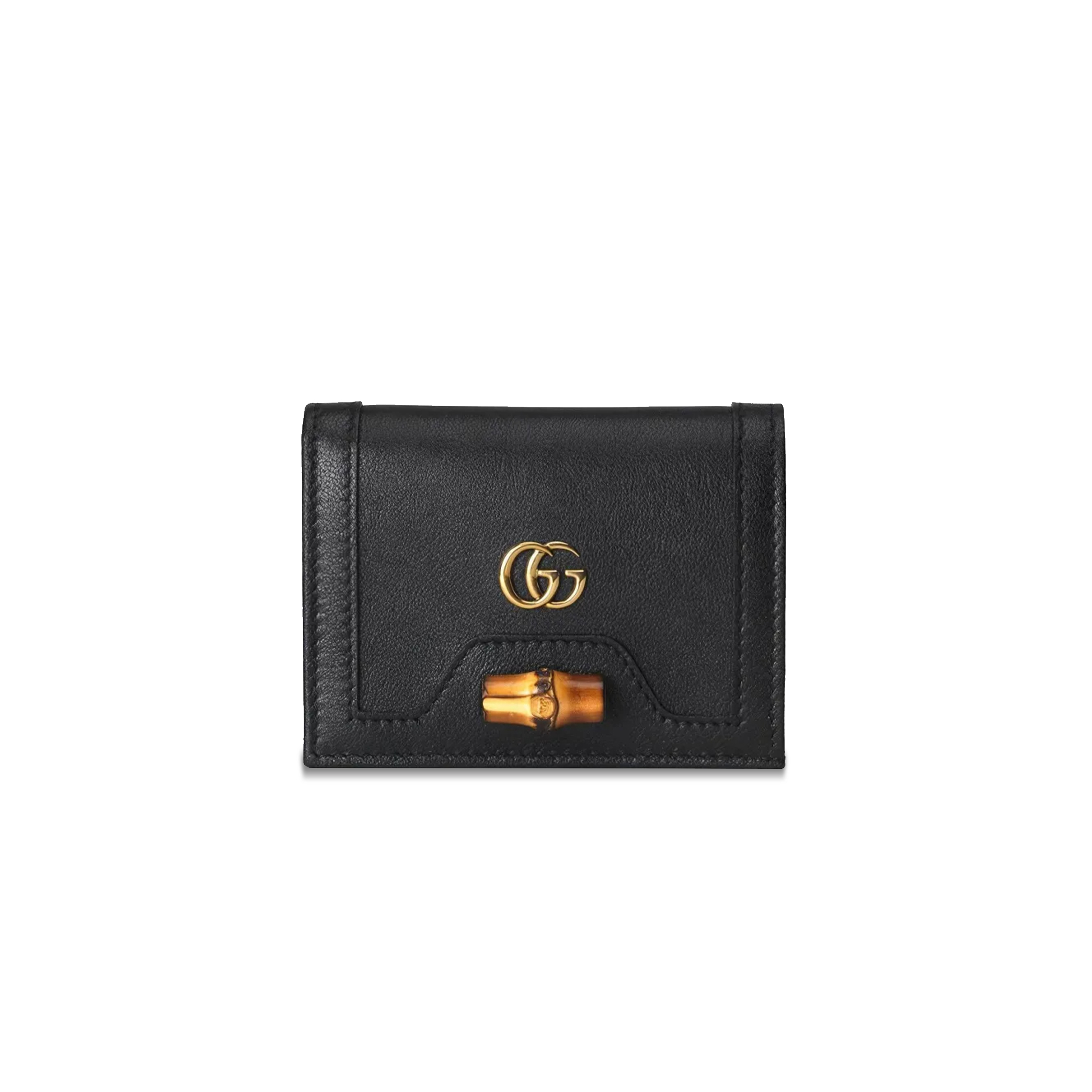 GUCCI DIANA BAMBOO CARD HOLDER 658244 (17.5*11cm)